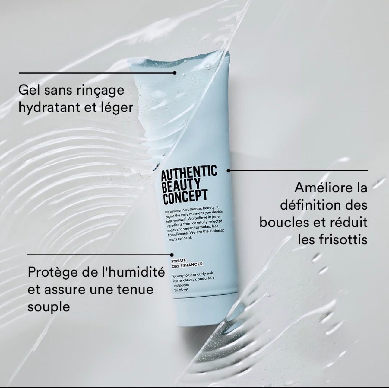 GELÉE PERFECTRICE DE BOUCLES - Authentic Beauty Concept 250ml